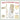 ELITEQUO Cream & White 9 Piece Knife Set