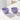 Purple 2-Piece Rice Bowl Set