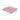 Square Plate 10 Inch Pink