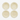 Straw Hat 4-Piece Dinner Plate Set | Creamy White