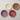 Straw Hat 4-Piece Dinner Plate Set | Mix Color
