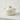 White Vertical Striped Casserole Pot | 2.6L Stoneware Pot with Lid