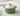 Green Vertical Striped Casserole Pot | 2.6L Stoneware Pot with Lid