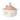 Small House Ceramic Casserole Pot – Pink | 2.6L Whimsical Stoneware Pot